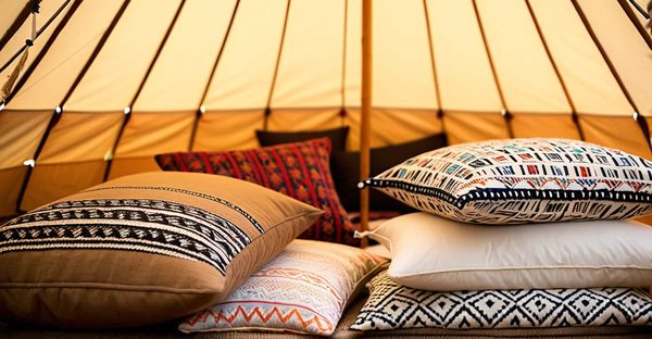 Coussins pour tipi fille : confort et créativité à petits prix